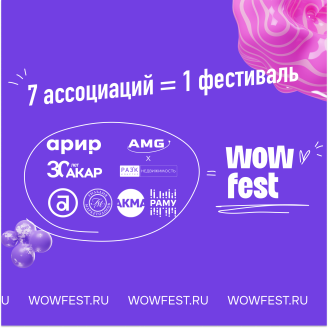 1 фестиваль = 7 ассоциаций